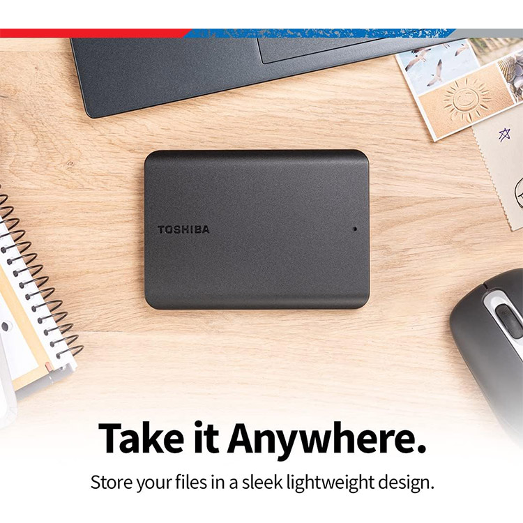 خرید هارد اکسترنال Toshiba Advance Basics | ظرفیت 1 ترابایت